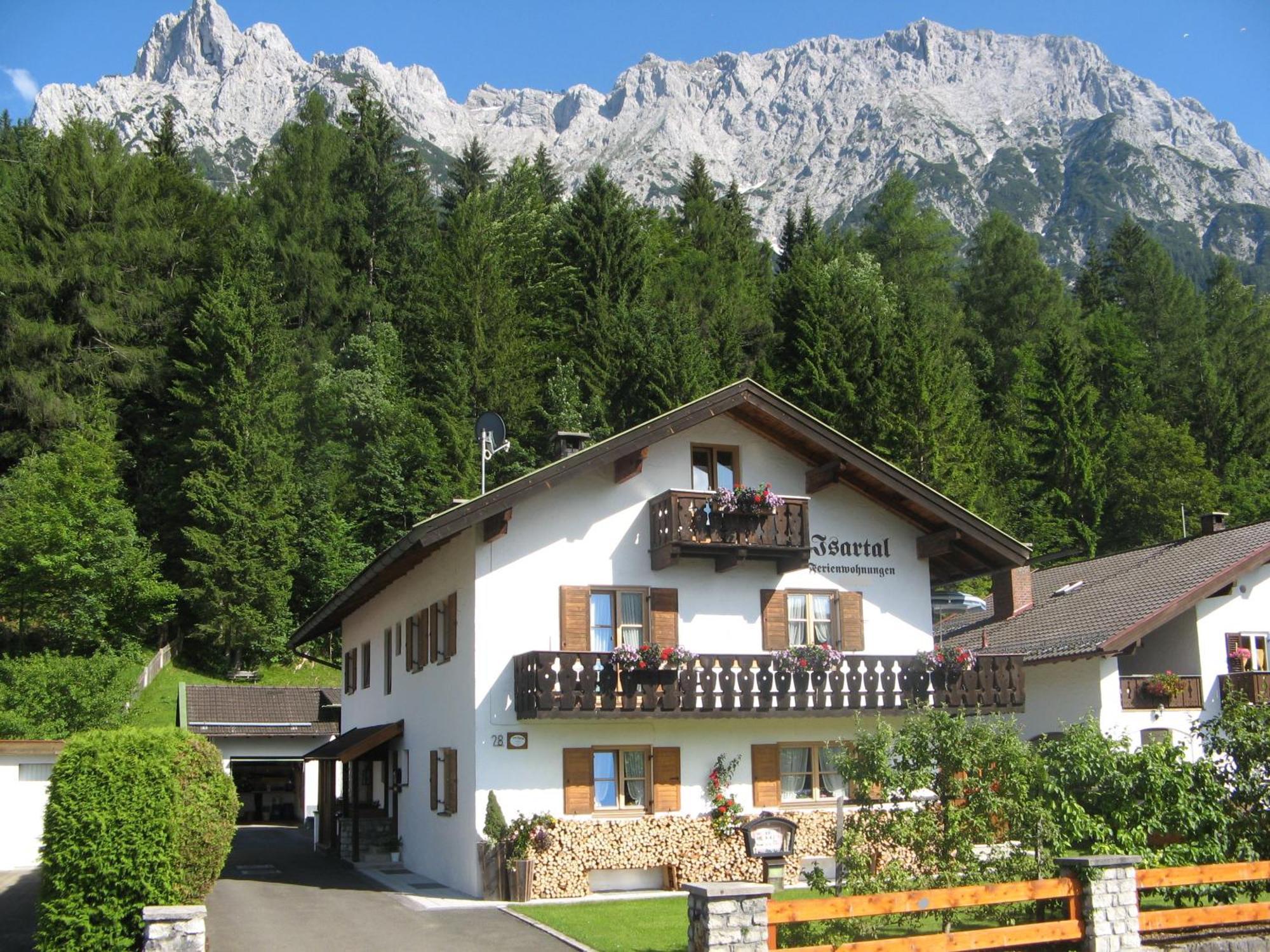 Apartament Haus Isartal Mittenwald Zewnętrze zdjęcie